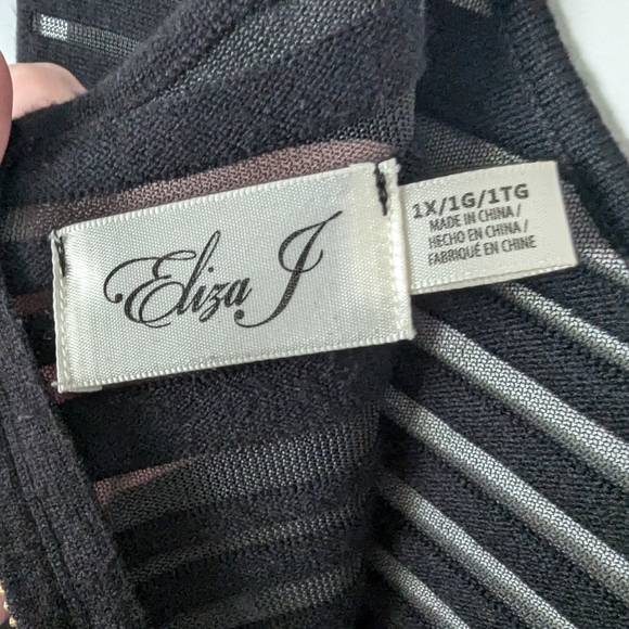 Eliza J Black Fit & Flare Dress. Size 1X - Picture 5 of 7
